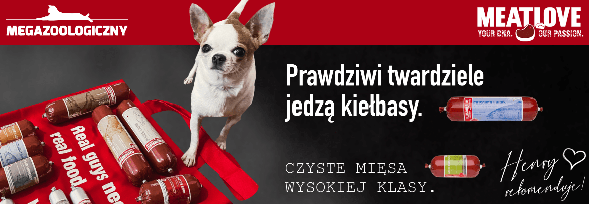 Kiełbasy MEATLOVE - najlepsze karmy mokre dla psa na rynku!