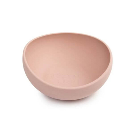 FuzzYard Life pudrowy róż miska dla psa M 560 ml