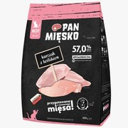 Pan Mięsko kurczak z królikiem dla kota XS 400 g
