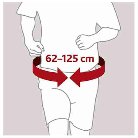 PAS NA BIODRA,NYLON,70-120CM