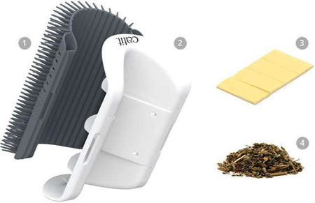 Szczotka dla kota Catit Senses 2.0 Self Groomer, montowana do ścian/ mebli