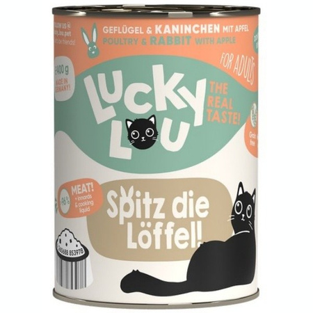 Lucky Lou Lifestage Adult drób i królik 400 g