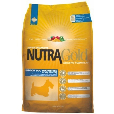Nutra Gold Holistic Puppy & Adult Microbites dla psa 3 kg
