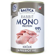 Baltica Nutraceutic Królik z prebiotykami, 400 g