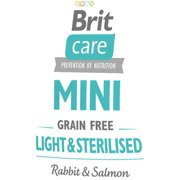 Brit care mini light & sterilised rabbit & salmon