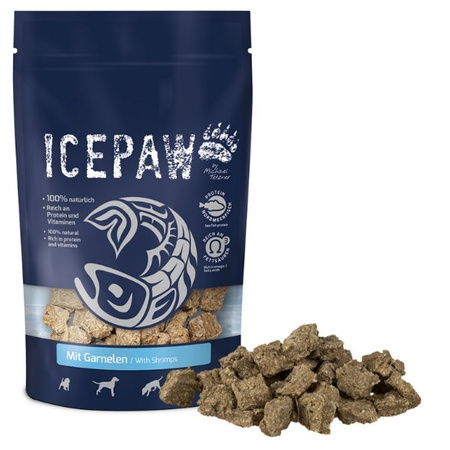 IcePaw ciasteczka z filetów ryb i krewetek dla psa 150 g