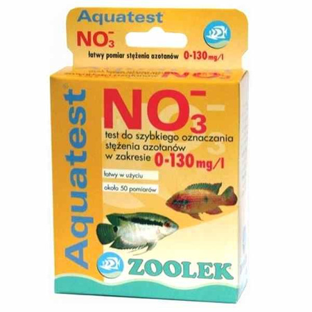 Zoolek aquatest no3 50 testów na azotany