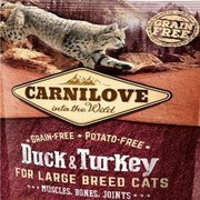 Carnilove duck&turkey sucha karma dla kota 0,4 kg, 2 kg
