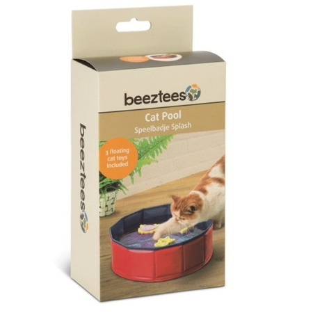 Basen dla kota beeztees z zabawkami 30x10 cm