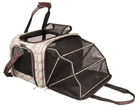 TORBA Maxima, 33 × 32 × 54 cm, BRĄZOWO/BEŻOWA