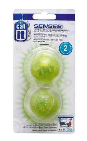 Piłki świecące do torów do zabawy Catit, 2 szt