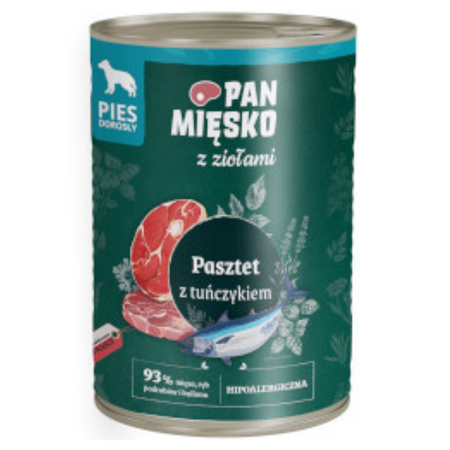 Pan Mięsko z Ziołami Pasztet z tuńczykiem 400 g