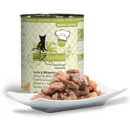 Catz Finefood Ragout N. 605 łosoś i dzika kaczka 380 g