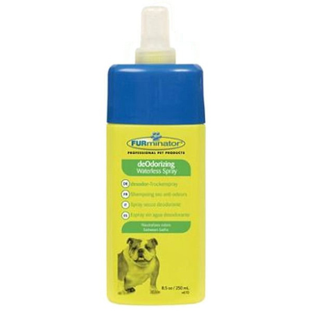 *- furminator suchy szampon dla psów neutralizujący nieprzyjemny zapach - 250 ml