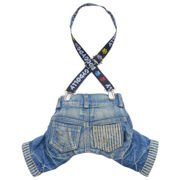 Spodnie z szelkami, jeans, BD-XXL 68-69cm/104-106cm