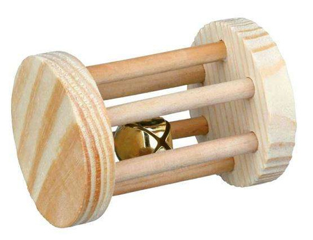 ZABAWKA DREWNIANA ROLKA DLA GRYZONI-3,5 cm x 5 cm