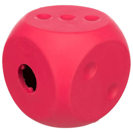 Snack cube, kostka na smakołyki, dla psa, guma naturalna, 5x5x5 cm, różne kolory