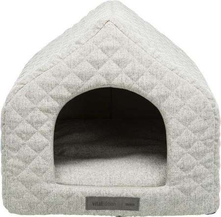 Noah vital, legowisko zamknięte, jasnoszare, 40 × 45 × 43 cm