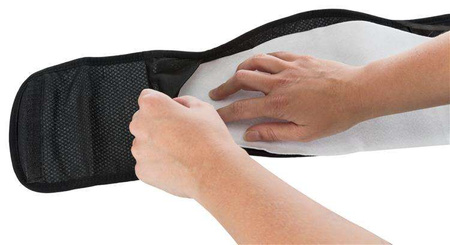 Pas na podbrzusze dla psa, XL: 65–75 cm, ciemnoniebieska