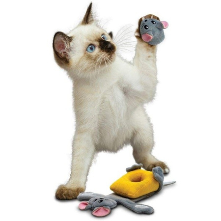 Kong Pull-A-Partz Cheezy dla kota