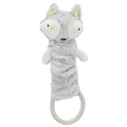 Junior, zabawka wisząca, dla szczeniąt, plusz/bawełna, 33 cm, szeleszcząca