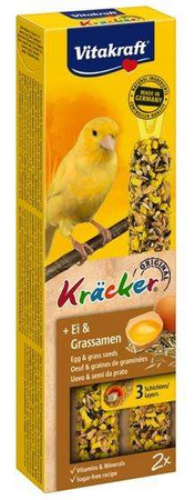 Vitakraft Kracker 2szt Kanarek Jajeczny 60g [10611]
