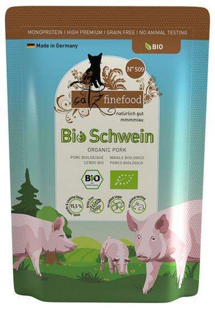 Catz finefood bio n. 509 wieprzowina 85 g
