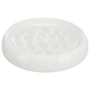 Slow feed, miska, dla kota, biała, ceramiczna, 0,25l/ 18 cm, zapobiega łaczywemu połykaniu pokarmu