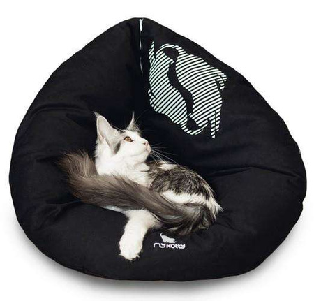 Mykotty łóżko dla kota emi czarne