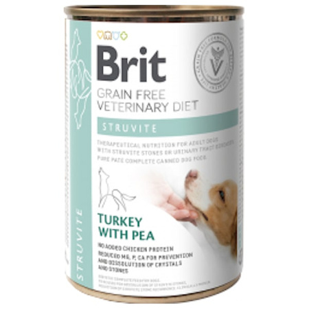 Brit Grain Free Veterinary Diets Struvite dla psa 400 g