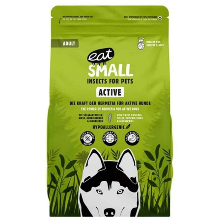 EAT SMALL Active karma sucha z insektów 10 kg