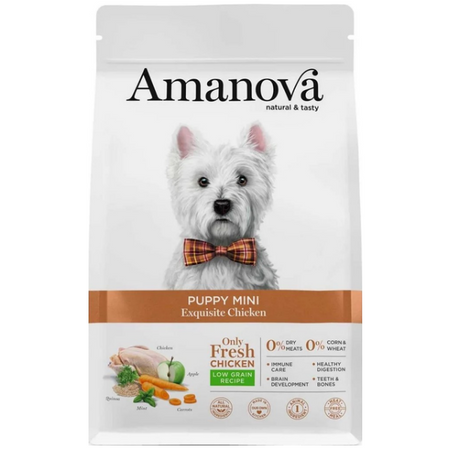 Amanova Dog Puppy Mini Exquisite Kurczak 2 kg