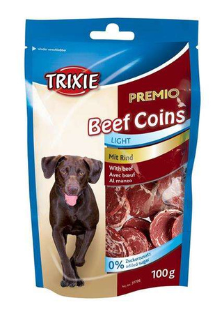 Przekąska PREMIO krążki z wołowiną , 100 g