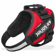 Uprząż Julius-K9 , Baby 1/XS: 30–40 cm, czerwona