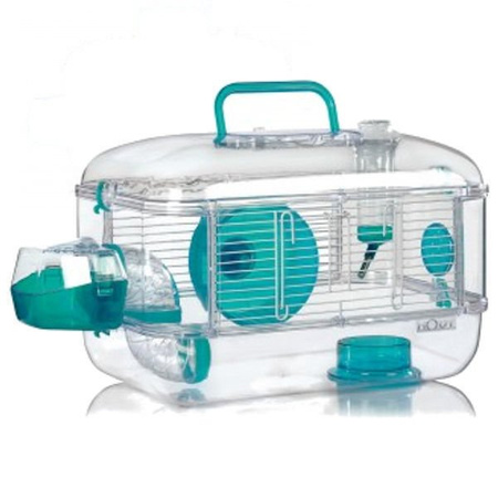 *- zolux klatka solo rodylounge kol. turkusowy