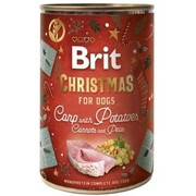 ZESTAW Brit Xmas Mono Protein karp dla psa 400 g x 6 szt.