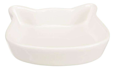 Miska ceramiczna w kształcie głowy kota,  0.25 l/12 cm