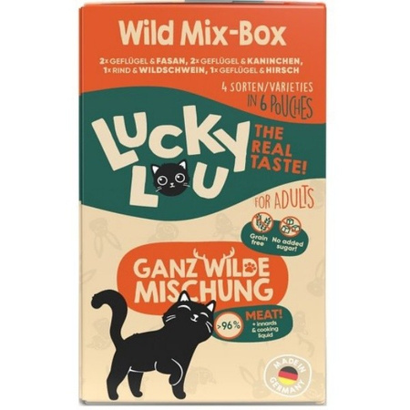 Lucky Lou Lifestage Wild Mix-Box zestaw 6 x 125 g