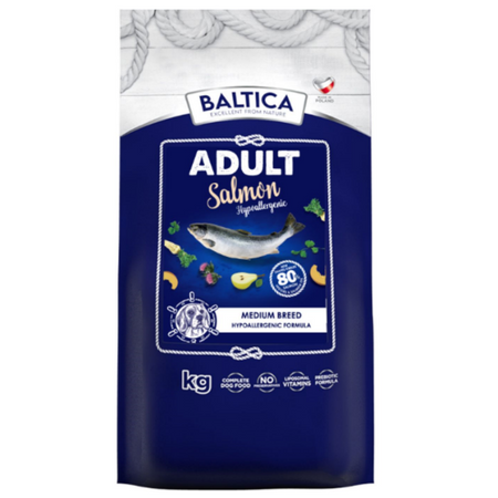 Baltica Excellent Adult Hypoallergenic łosoś, 1 kg
