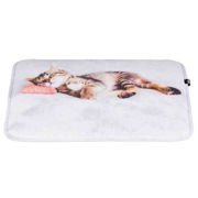 Legowisko Nani, 40 × 30 cm, szare