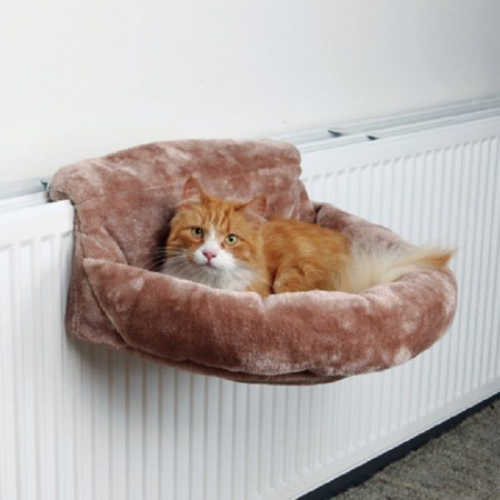 Trixie legowisko na kaloryfer z pluszu dla kota 46×11×33 cm