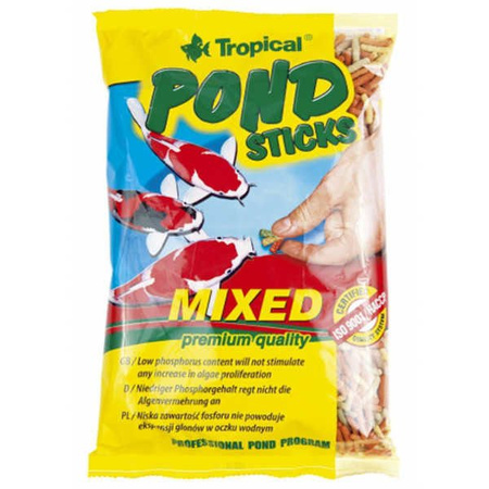 Tropical pond sticks mixed