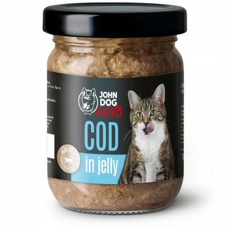 John Dog for Cats dorsz w galarecie 100 g