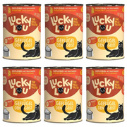 ZESTAW Lucky Lou Lifestage Adult drób 6 x 400 g