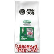 John dog good form kurczak z wołowiną i ryżem małe rasy 12 kg