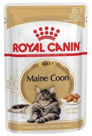 Royal canin maine coon karma mokra w sosie dla kotów dorosłych rasy maine coon saszetka 85g
