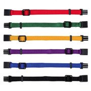Obroże dla szczeniąt JUNIOR, M–L: 22–35 cm/10 mm, 6 szt, różne kolory
