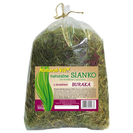 Natural-vit sianko z burakiem dla królika, gryzoni 300 g