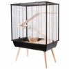 Zolux klatka neo cosy duże gryzonie h80 kol. czarny