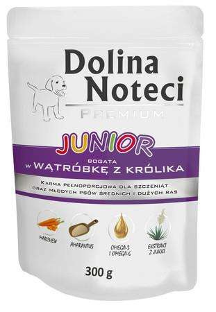 Dolina noteci premium junior wątróbka z królika 300g